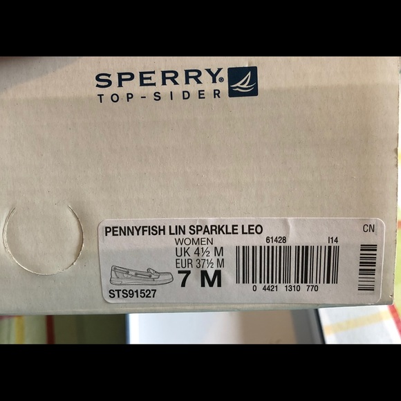 Women’s Sperry PENNYFISH Linen Leopard Shoe - Picture 4 of 4